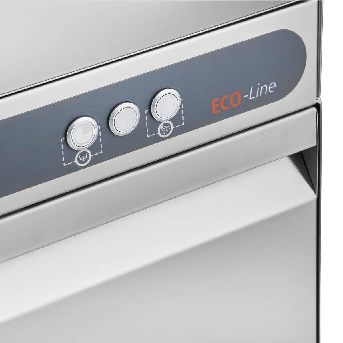 GastroHero ECOLINE-GSM40SL Gläserspülmaschine I Spülmaschine mit Laugenpumpe, Reiniger- und Klarspüldosierer I Korbmaß 40 cm I Geschirrspüler Gastronomie