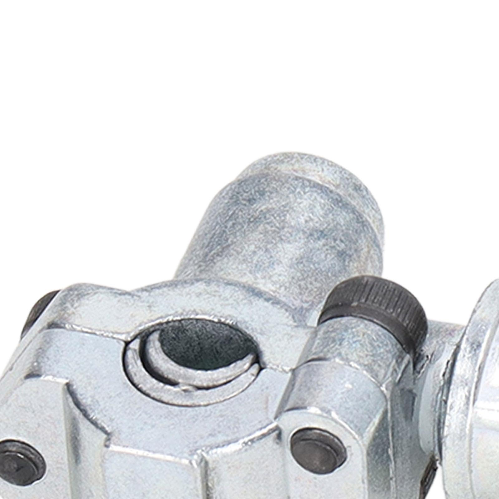 Durchstechventil, 4-teiliges Durchstechventil aus Zinklegierung, 3-in-1-Ventile für 1/4-Zoll-5/16-Zoll-3/8-Zoll-Rohre, sichere Verbindung