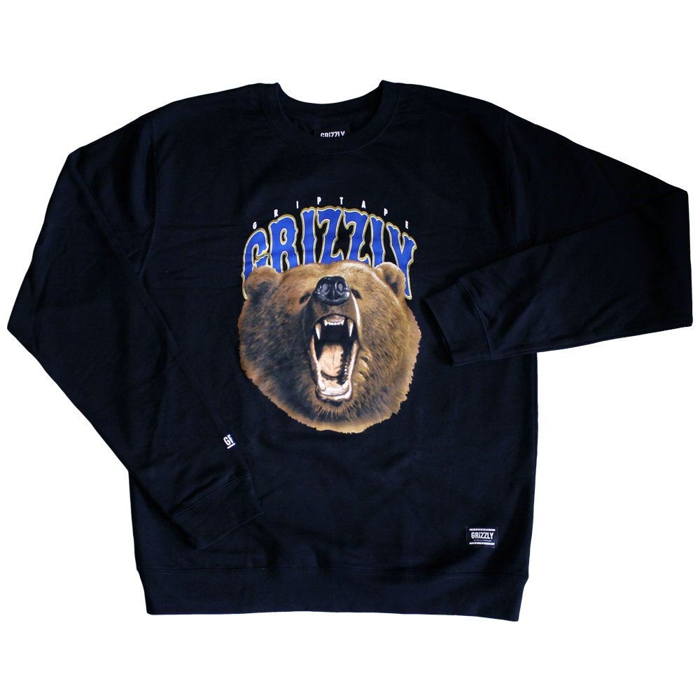 Grizzly GriptapeThe Roar Sweatshirt Black