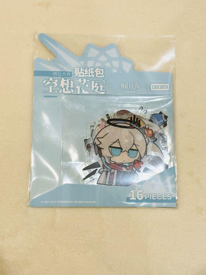 Amazon.co.jp: アークナイツ 空想の花庭 PVC ステッカーパック シール