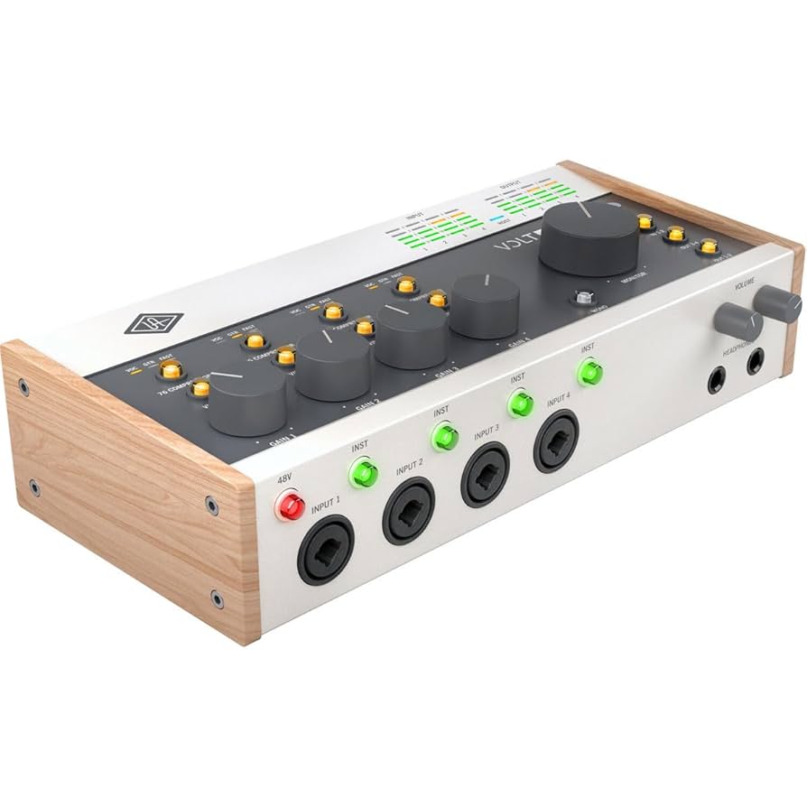 Universal Audio Volt 476P オーディオインターフェイス Amazon.com: Universal Audio Volt 476p USB Recording Studio