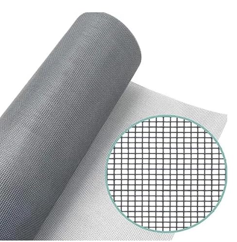 Tela Mosquiteira Fibra Vidro Cinza 1,20 x 1,20m