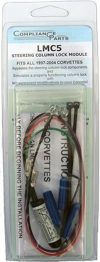 LMC5 Module - C5 Corvette steering column lock bypass module Black