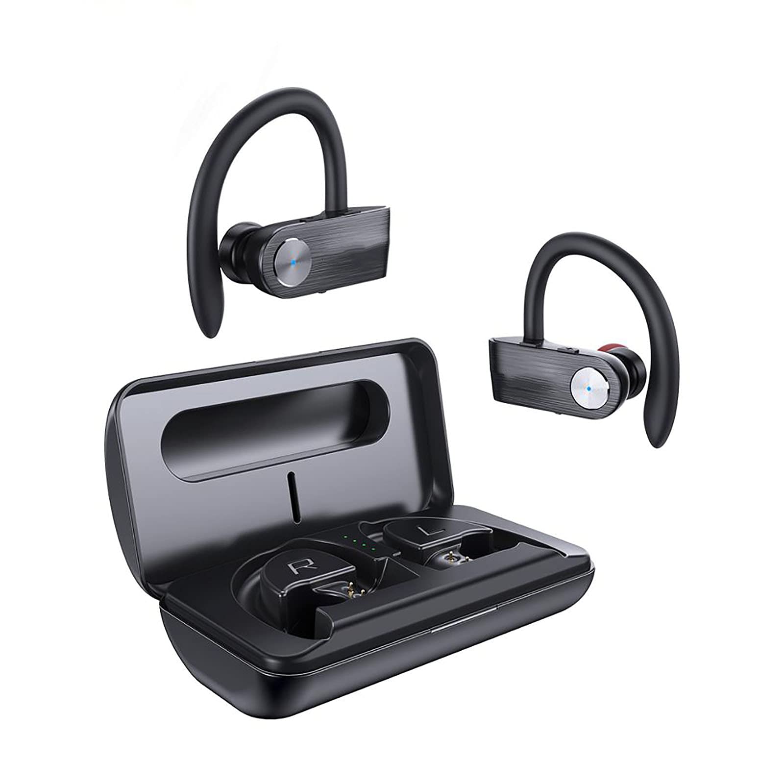 Écouteurs Supra-Auriculaires Écouteurs Bluetooth TWS Écouteurs Étanches Confortables Écouteurs de Course à Pied