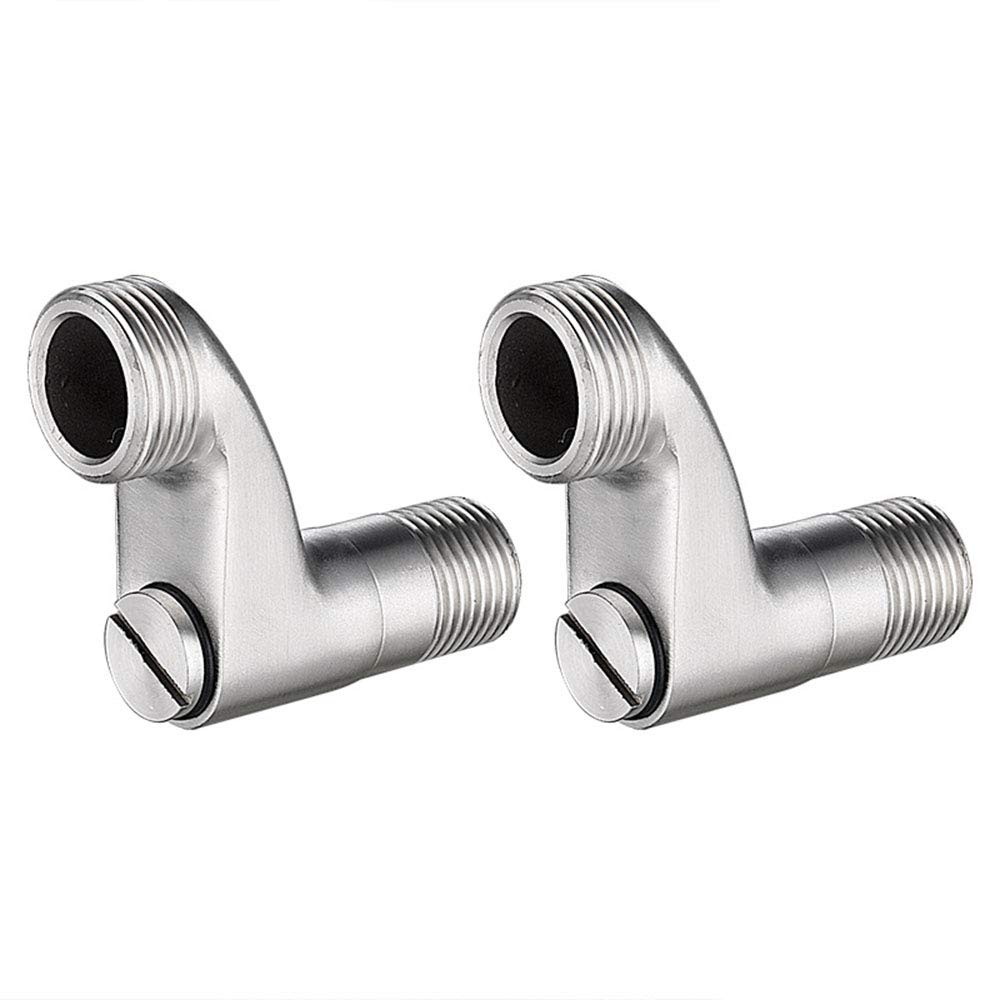Raccord S-connecteur long en acier inoxydable haut de gamme pour douche et mitigeur