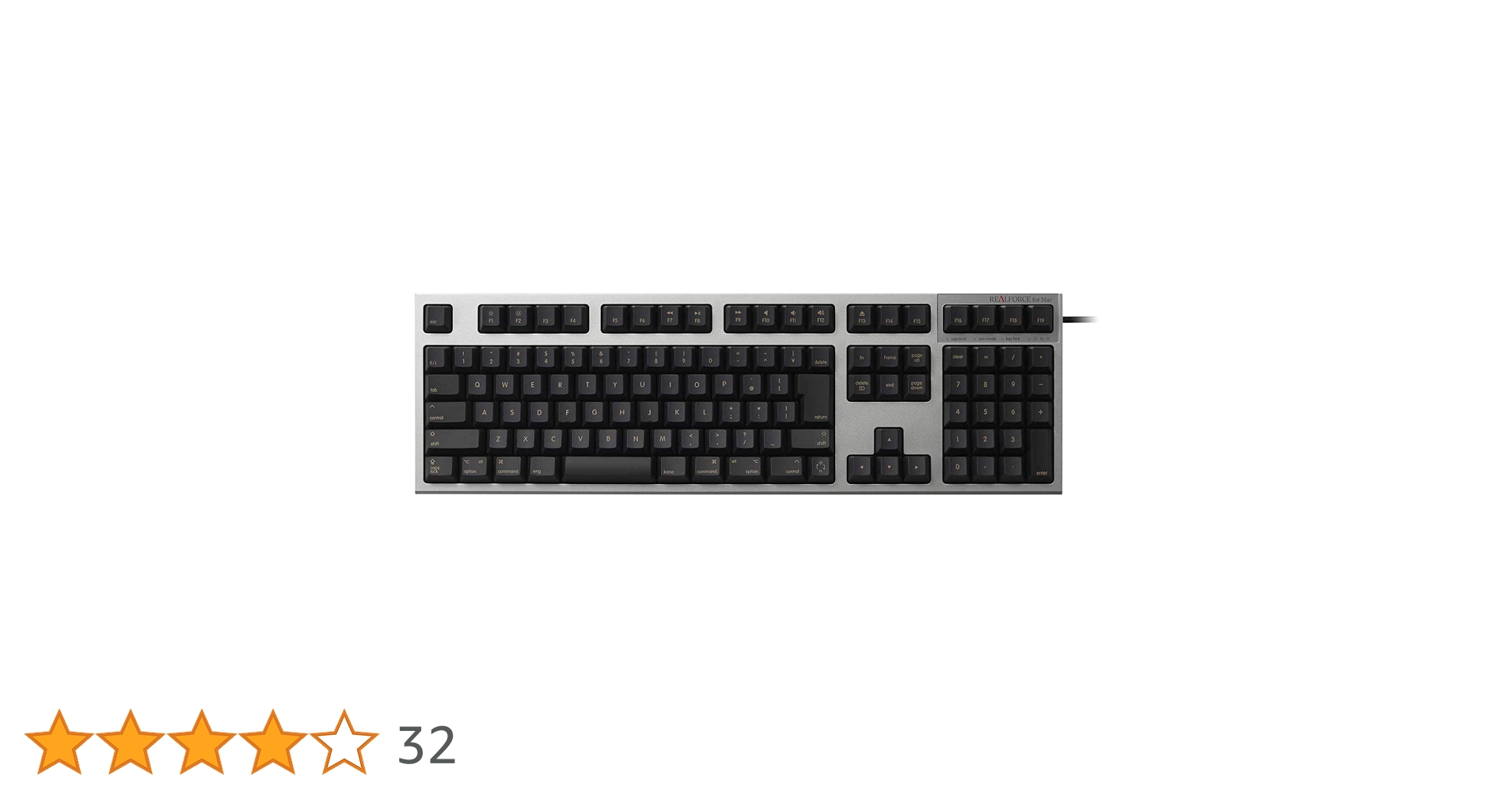 Amazon.co.jp: 東プレ REALFORCE for Mac キーボード 日本語配列
