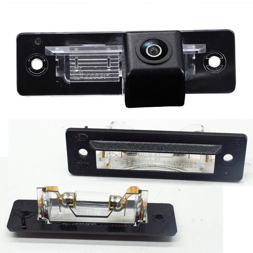 HD Auto Rückfahrkamera Einparkhilfe Farbkamera Replacement for Porsche 911 Cabriolet 964 993 996 968 Carrera 4S Convertible Coupe GT2 GT3 Turbo Targa Boxster 986 Base S Roadster