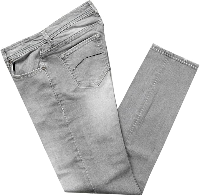 Amazon ルイジボレッリ ルイジボレリ Luigi Borrelli 21 22aw ダメージ加工ハードウォッシュコットンストレッチブラックデニムジーンズ Caracciolo Js010 ウォッシュドグレー 30 メンズ ジーンズ 通販