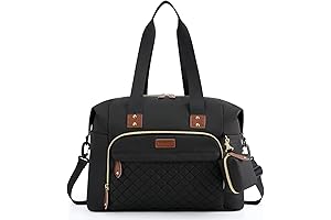 Large Travel Multifunction Diaper Bag Tote Backpack with Pacifier Case for Mom and Dad