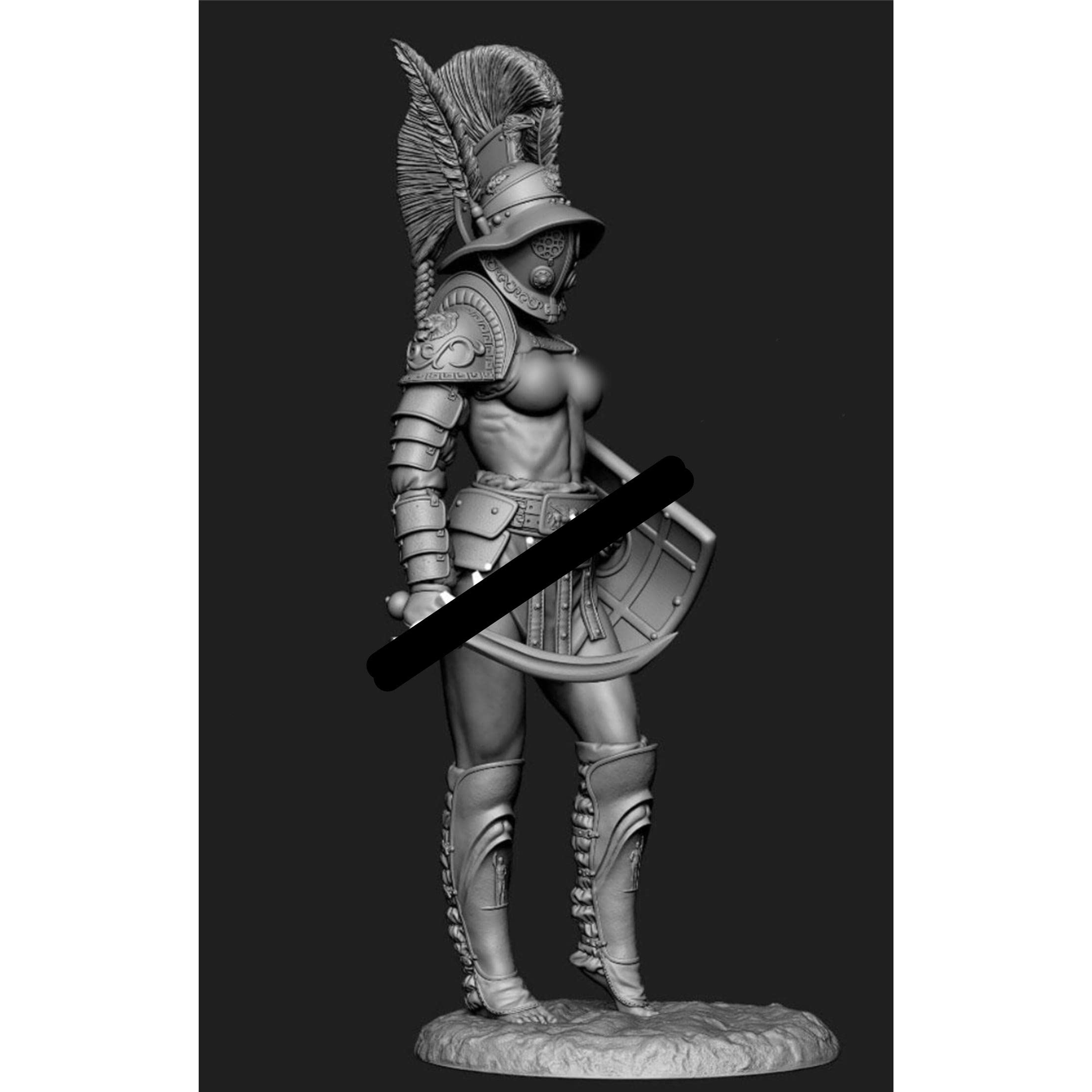 Amazon | Goodmoel 1/24 古代スパルタ女性戦士レジンモデルキット 