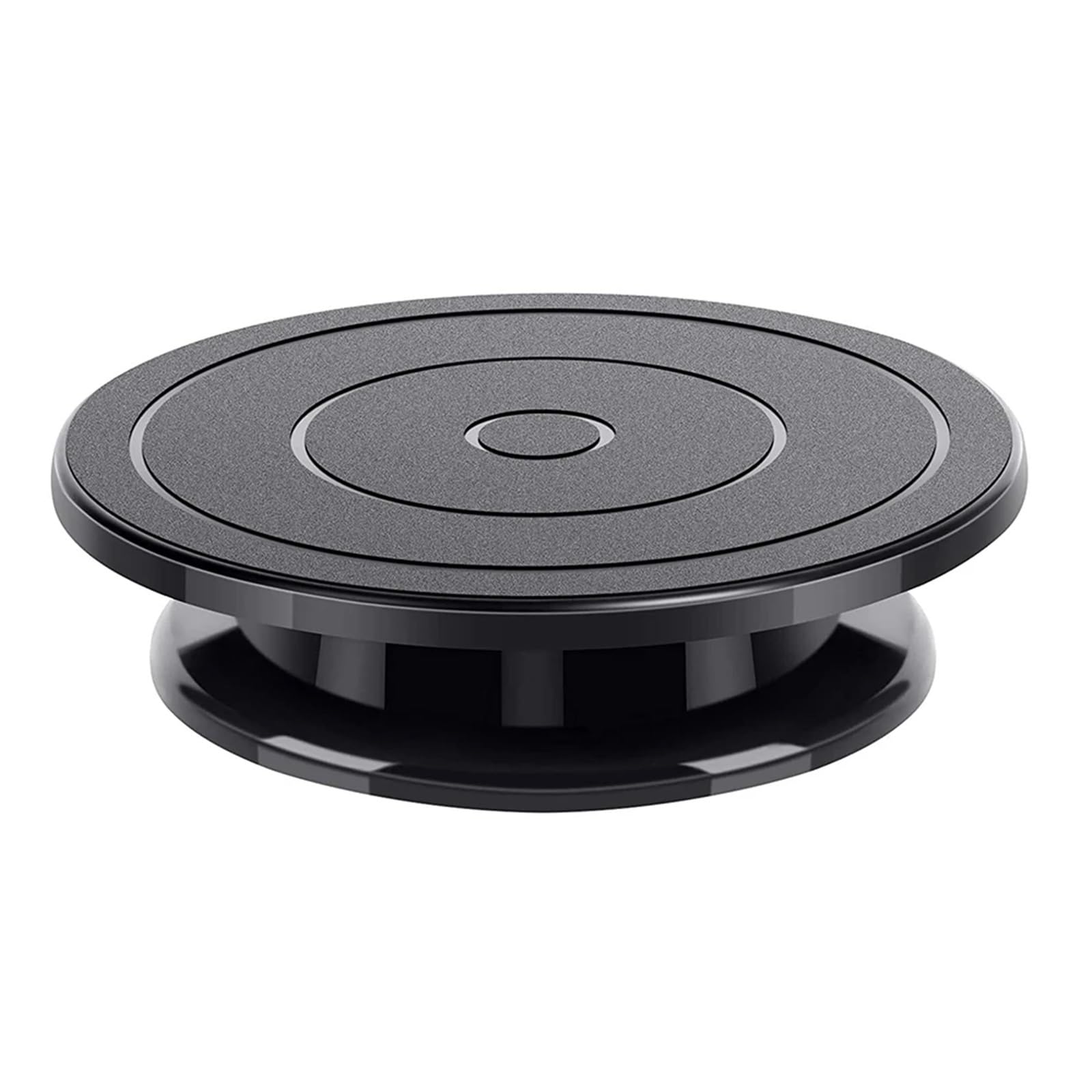 Plataforma Giratoria Para Tartas 1 plato giratorio for tartas de 11 pulgadas (aproximadamente 27,9 cm), soporte for tartas negro de rotación suave, for tartas de fiesta for decoración Plato Giratorio