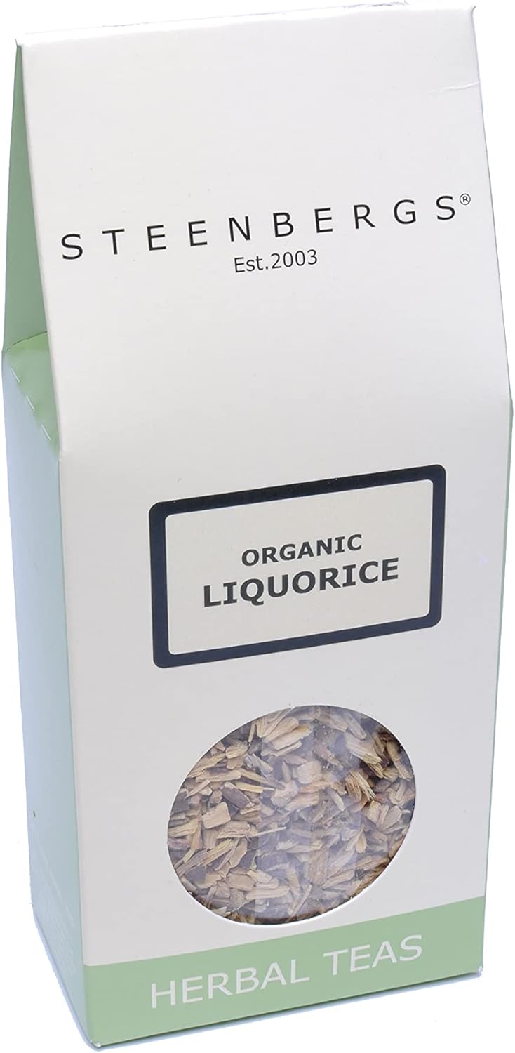 Steenbergs Organic Liquorice Herbal Tea 100g Loose Licorice Root