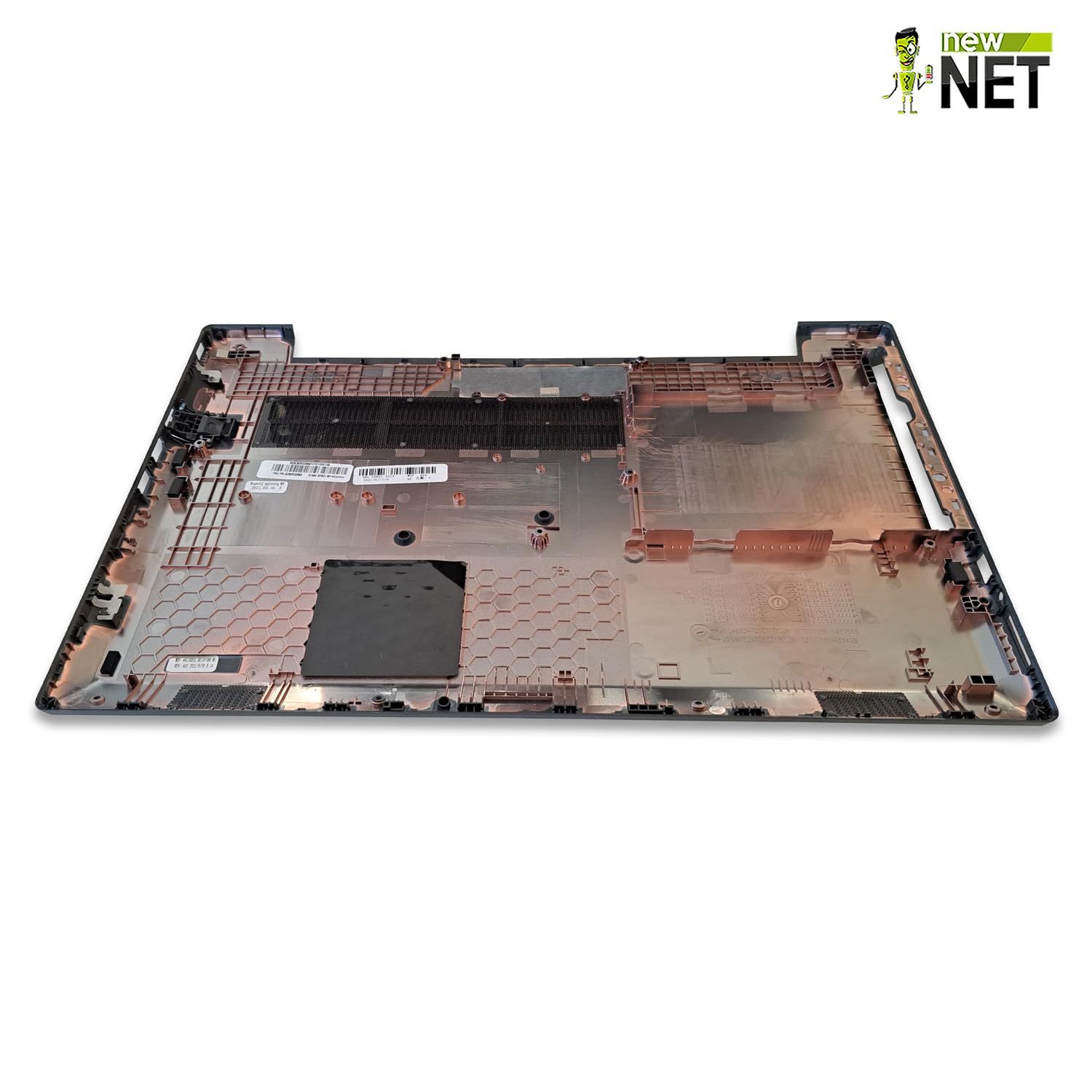 new net - Scocca Inferiore Cover Bottom Case Chassis Compatibile con Notebook Lenovo V130-15IKB (81HN), V130-15IGM (81HL), Colore Iron Grey