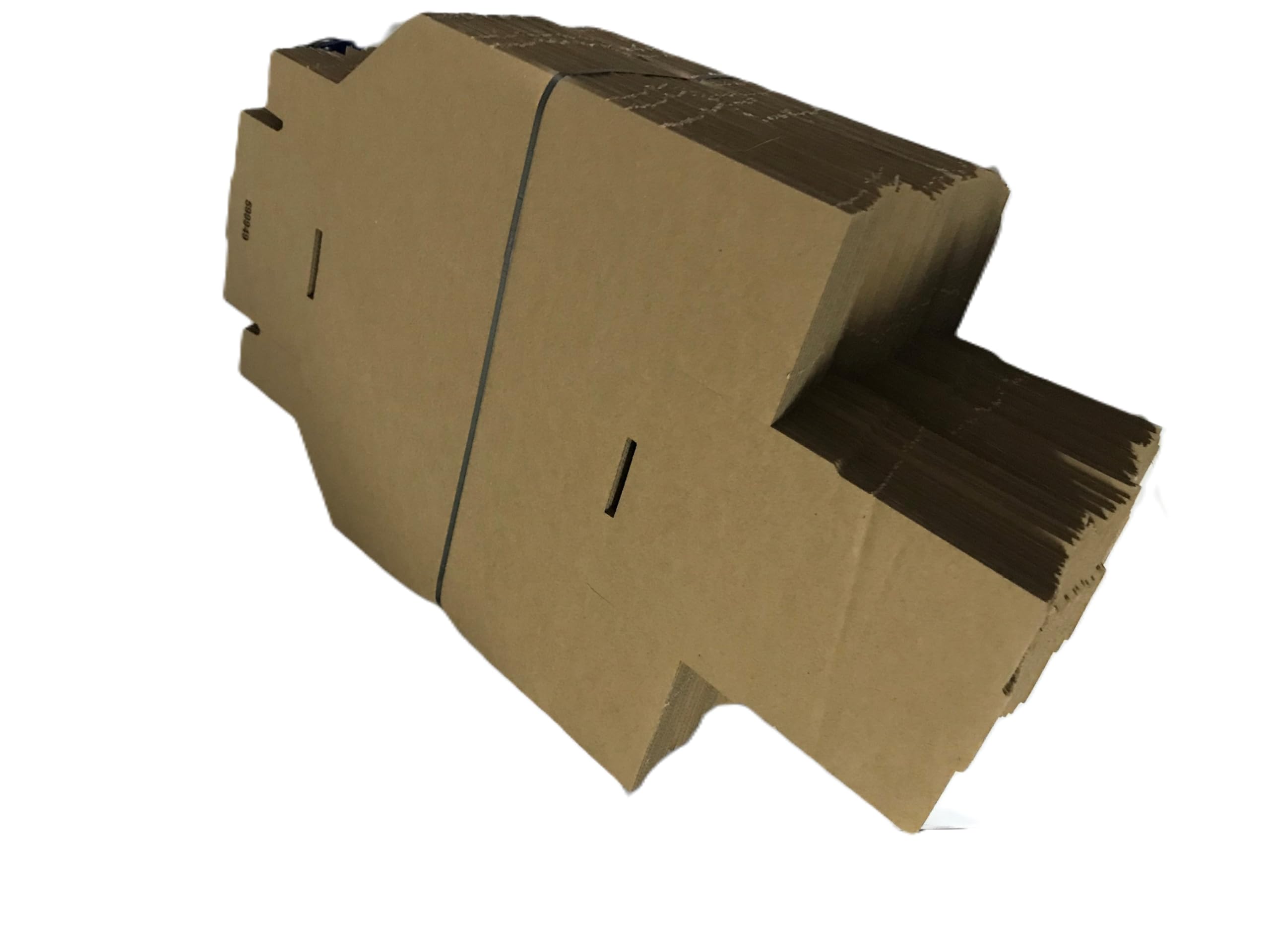 Pack de 50 bacs, bec de stockage en carton brun, 300x150x110 mm