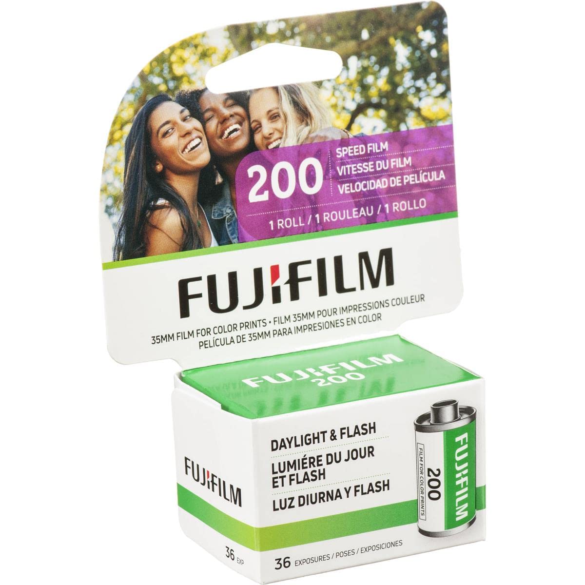 Fujifilm s5mm Color Negative Roll Film, 200 ISO, 36 Exposures (10 Pack) with Slinger Camera Bag