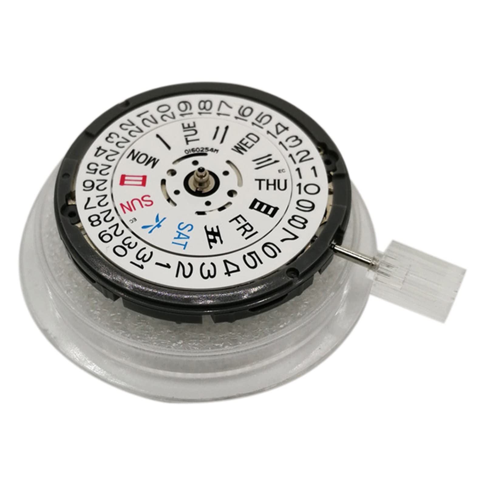 Movimiento mecánico automático para Reloj de Pulsera con Ajuste de Fecha y día. Movimiento mecánico NH36. Repuestos y Accesorios para reparación de Relojes.