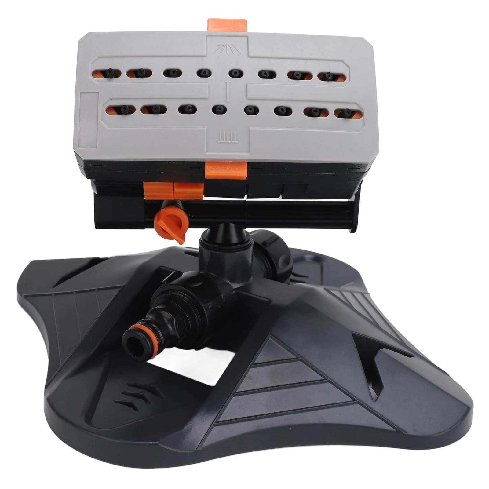 Irrigatore Oscillante, Irrigatore per Prato con Oscillazione Turbo con Ugelli a 16 Fori, Irrigatore per Acqua Automatico a 4 Modalità, Dispositivo di Irrigazione per Irrigatore