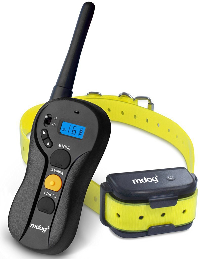 MD2-610 660 yd Blind Operation Shock Remote Training Collar with Separate Vibration Breed Buttons