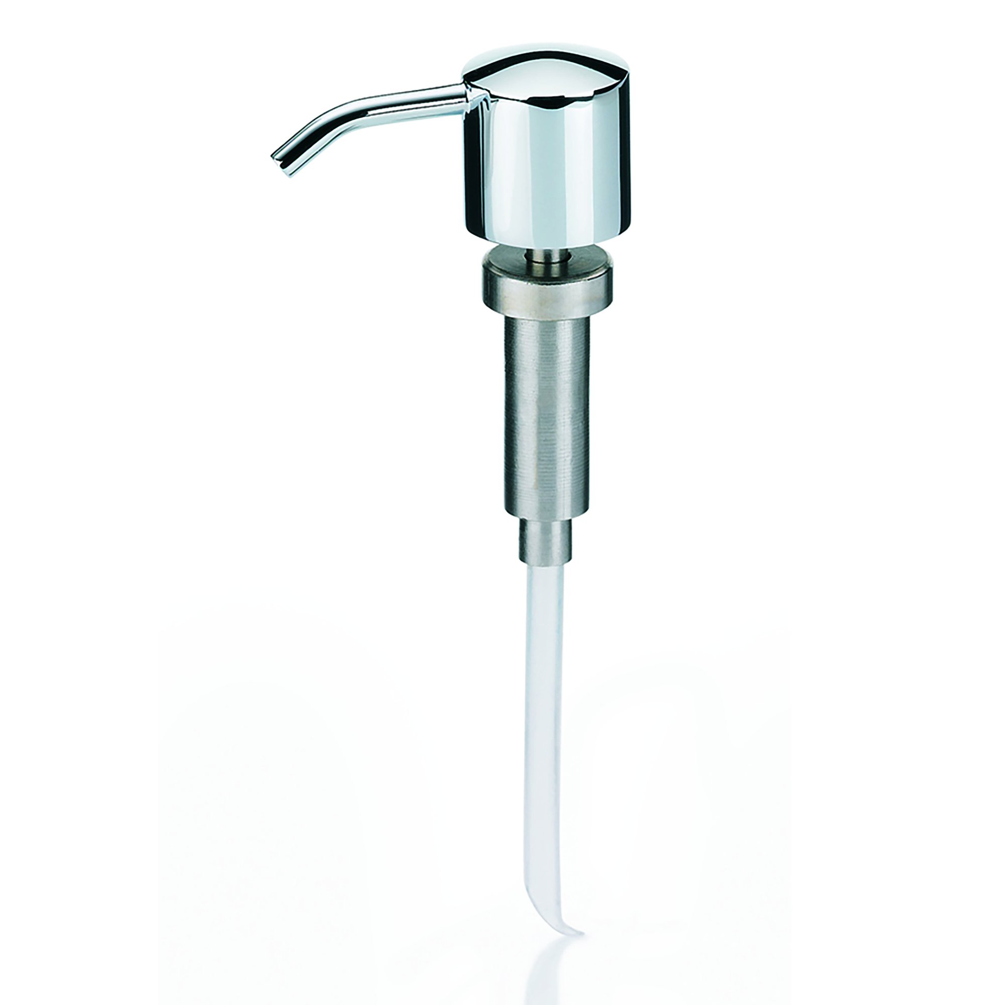 kela 20593 Wand-Seifenspender Luva 400 ml aus Messing verchromt mit Messingpumpe