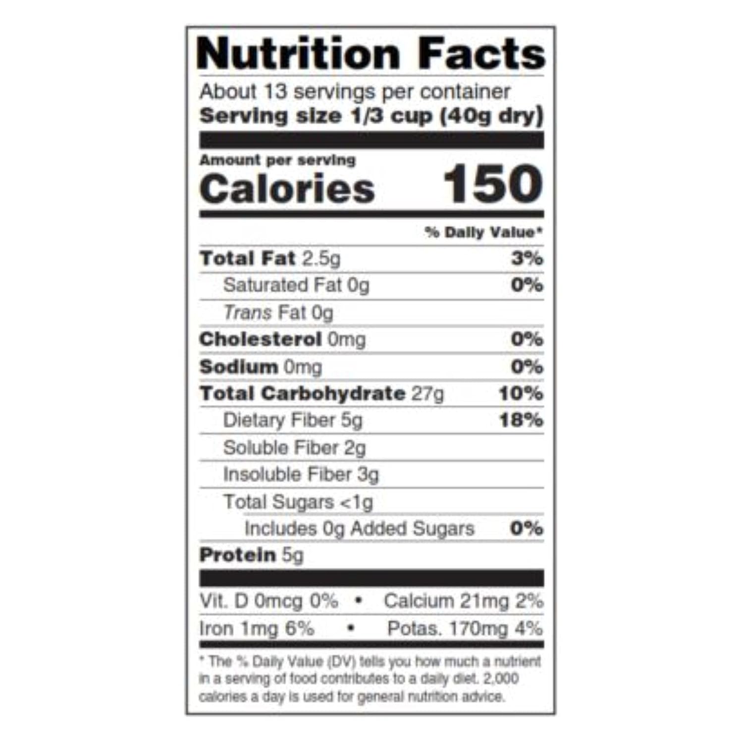 Woodstock 5 Grain Cereal - Case of 12 - 18.5 oz.