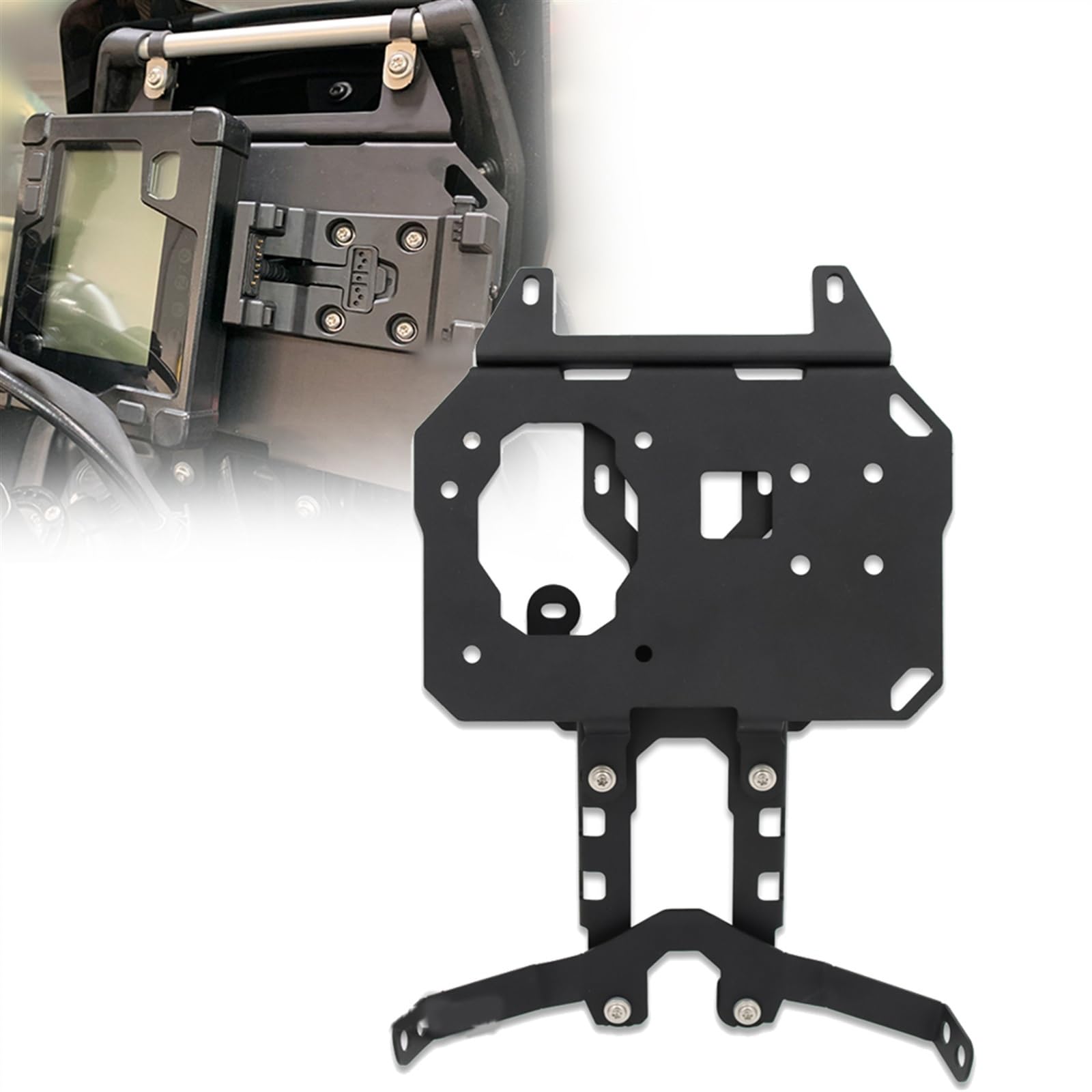 Supporto Del Telefono Mobile TFT Estensione Moto Multimedia Extender Staffa Di Navigazione Piastra GPS Per YAMAHA TENERE 700 T700 T7 2019-2021 2020