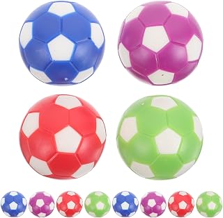 Tofficu 16 Piezas Bolitas para Futbolín de Mesa 28 Mm Compatibles Estándar, Material Abs Resistente, Fáciles de Limpiar, Ideales para Bares y Oficinas, Colores Surtidos Color Aleatorio