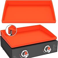 Vista 1 de Funda de silicona para parrilla Blackstone, cobertura completa de 22 pulgadas, resistente grado alimenticio, cubierta protectora de superficie