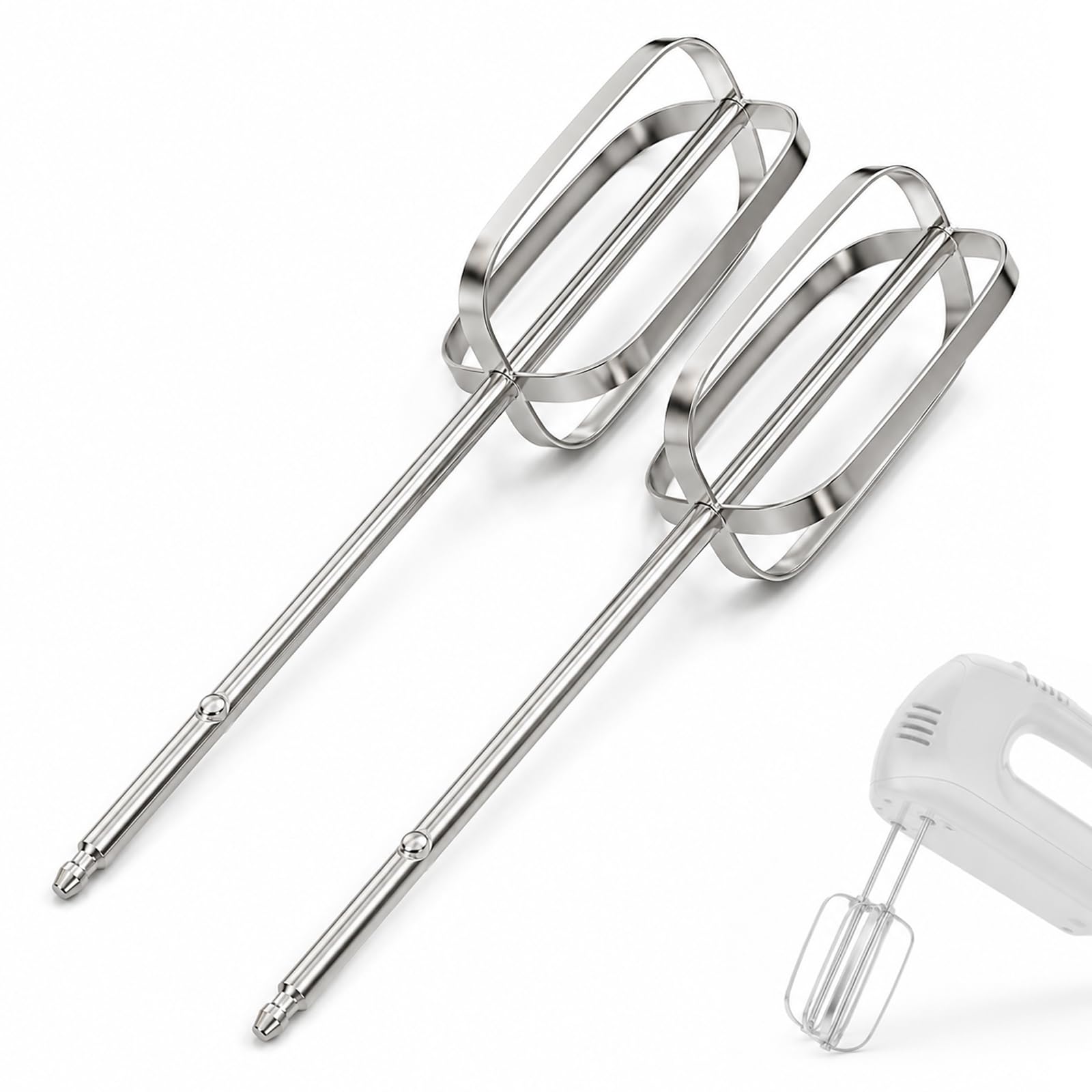 Ligynotu 2Pcs Hand Mixer Beater Replacements for Kenwood HMP30