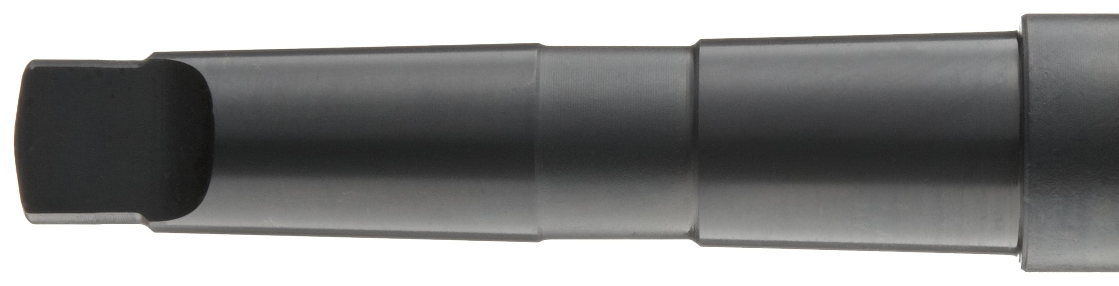 Precision Twist S209 alta velocidad acero broca de vástago cónico, negro óxido de acabado, cono morse vástago, Flauta espiral, 118 Grado Punto ángulo, 1-3/32", 1