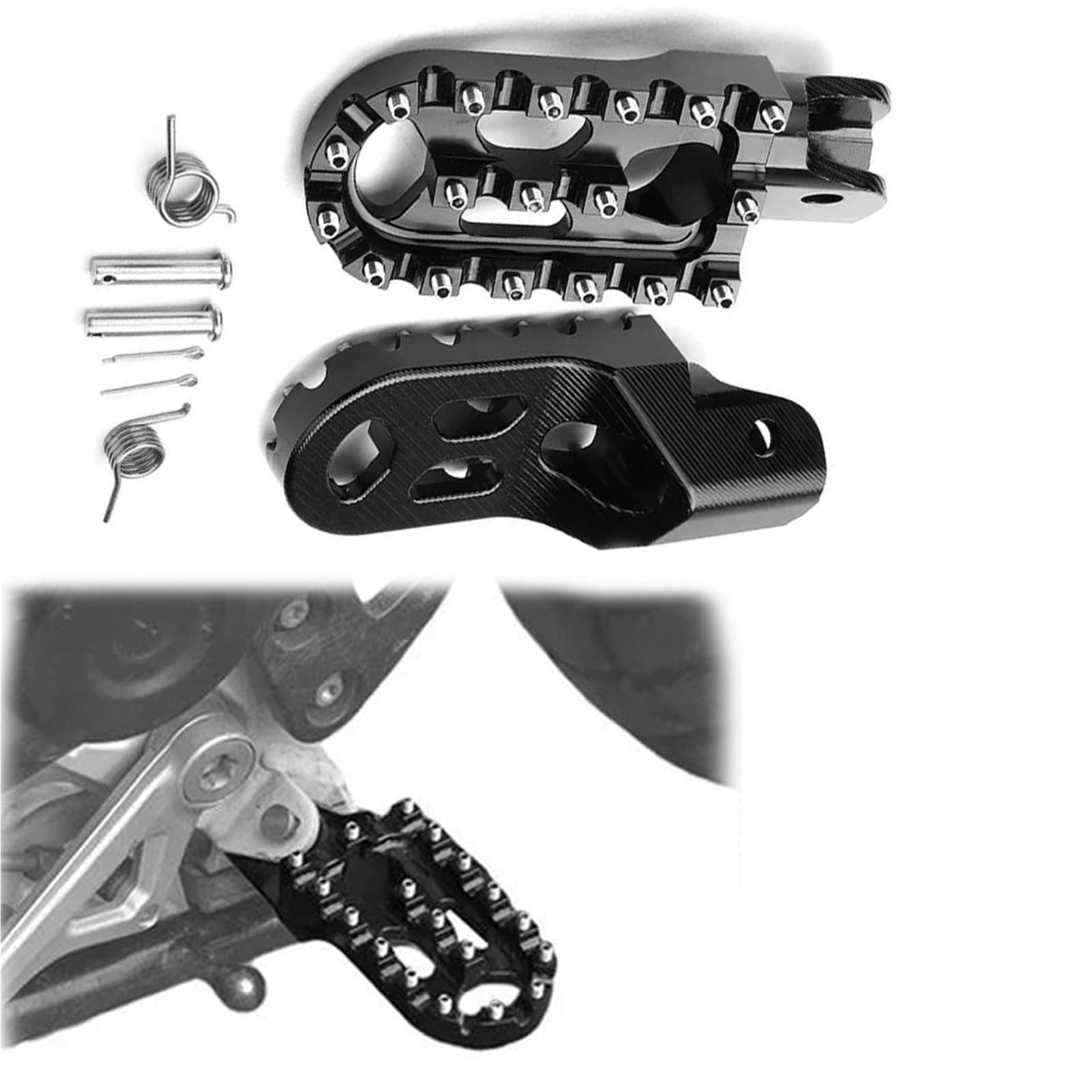 Parte della motocicletta Per BMW R 1300 GS R1300GS R1300 Moto Pedali Per Pedane Accessori E Ricambi Anteriori Larghe
