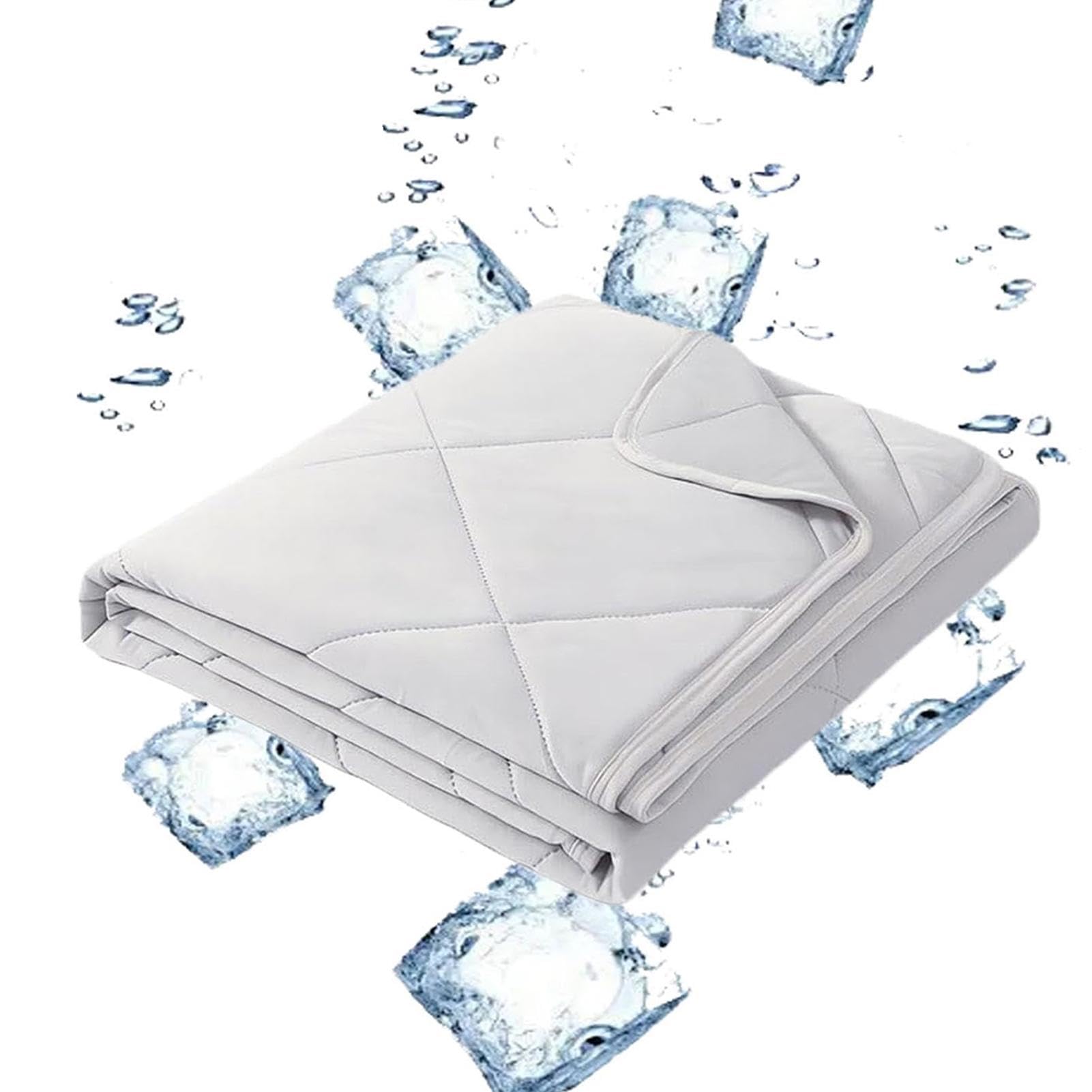 Generisch Coperta estiva rinfrescante, coperta estiva fresca, coperta estiva per dormire, fresca trapunta per un raffreddamento rapido, coperta estiva per dormienti caldi e sudorazioni notturne