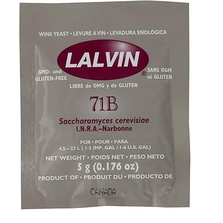 Lalvin 71B-1122 Yeast: Unlock Exceptional Fermentation with Premium Wine Yeast