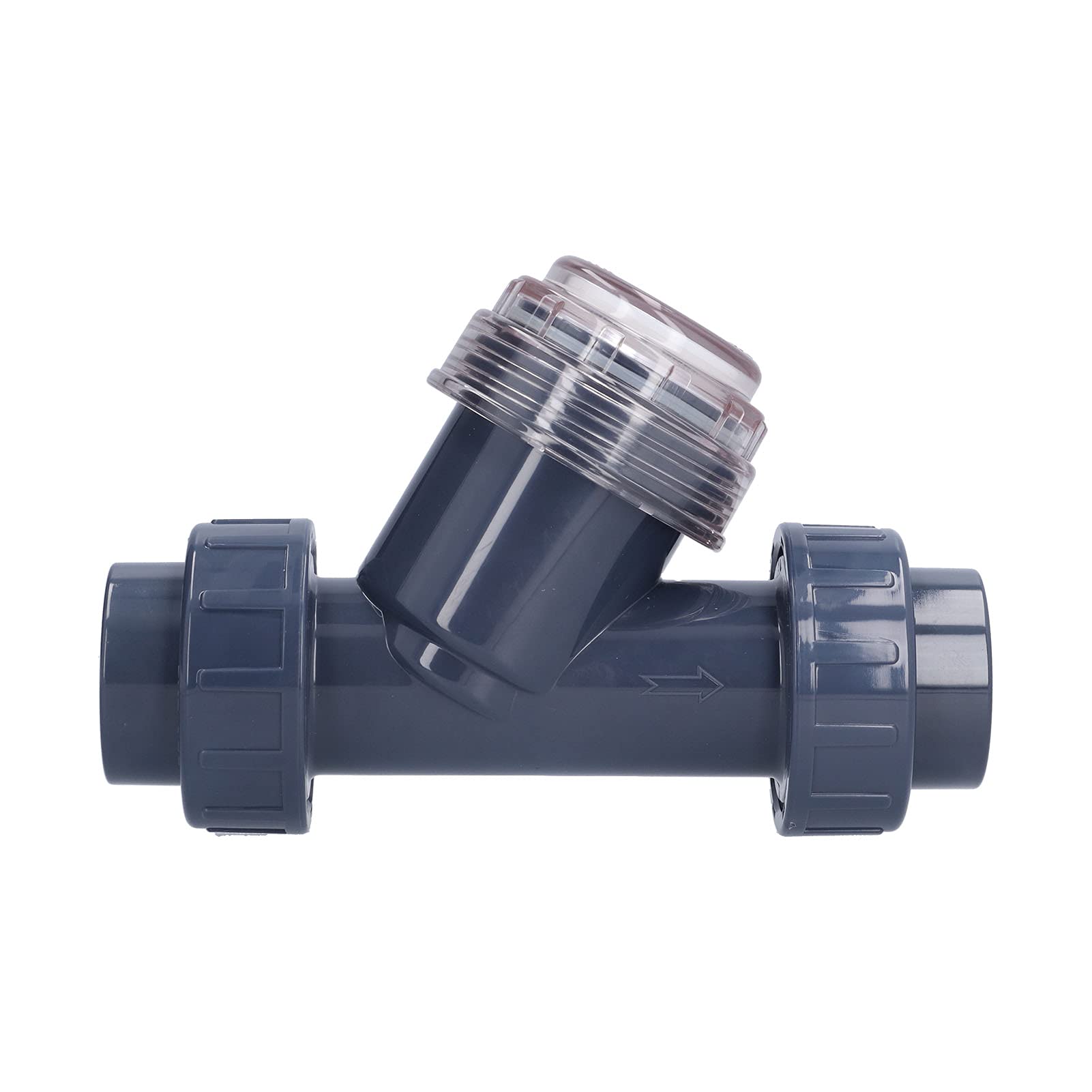 Filtro a Y Filtro per tubi in PVC da 40 mm Filtro dell'acqua a bassa resistenza a flusso elevato per il trattamento delle acque industriali e i sistemi di irrigazione agric