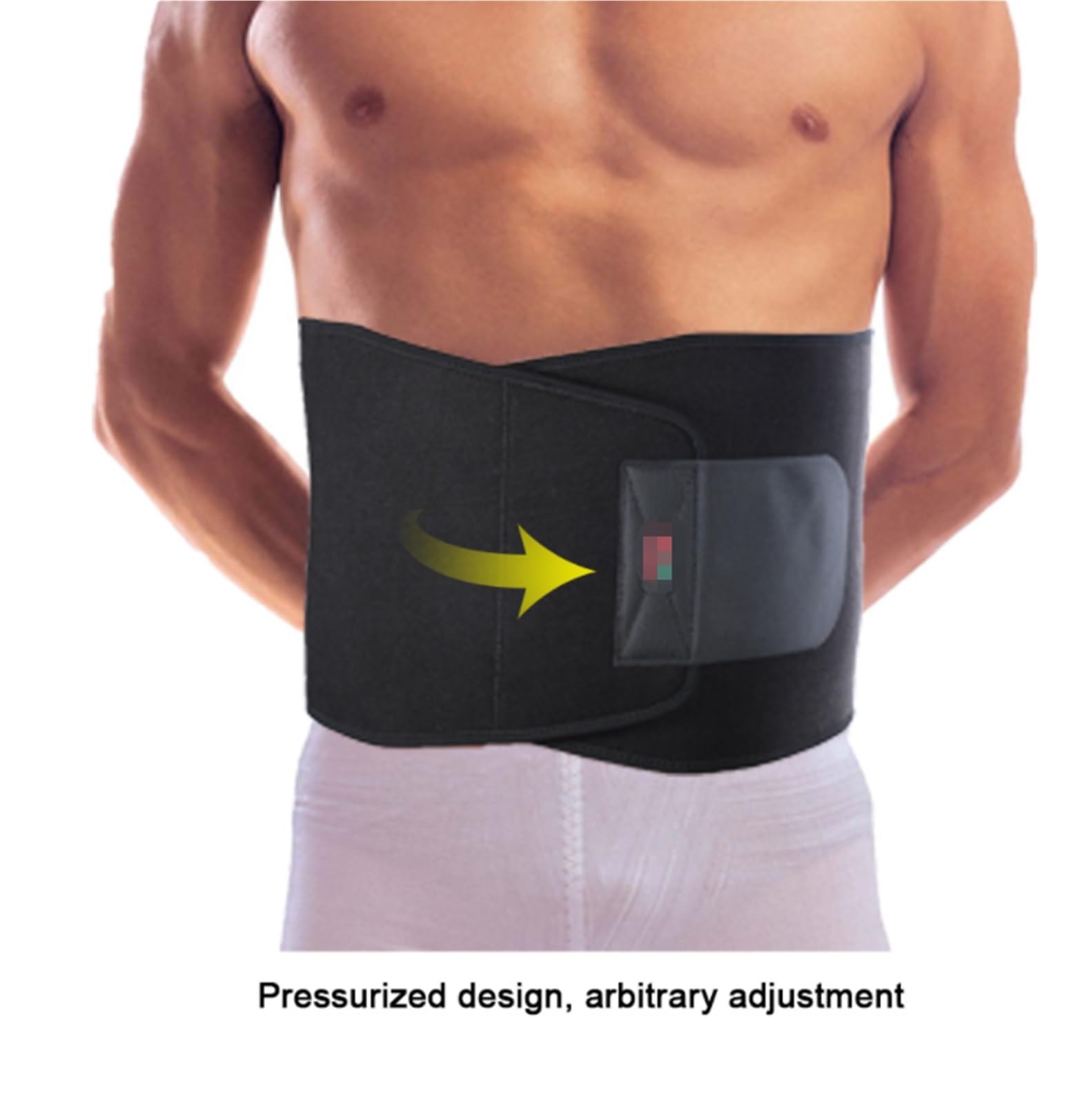 Fascia Lombare Cintura Lombare Cintura da Uomo Dimagrante in Vita, Cintura Antisudore E Supporto for La Schiena, Migliora La Postura Esercizio Fascia Lombare per Sport