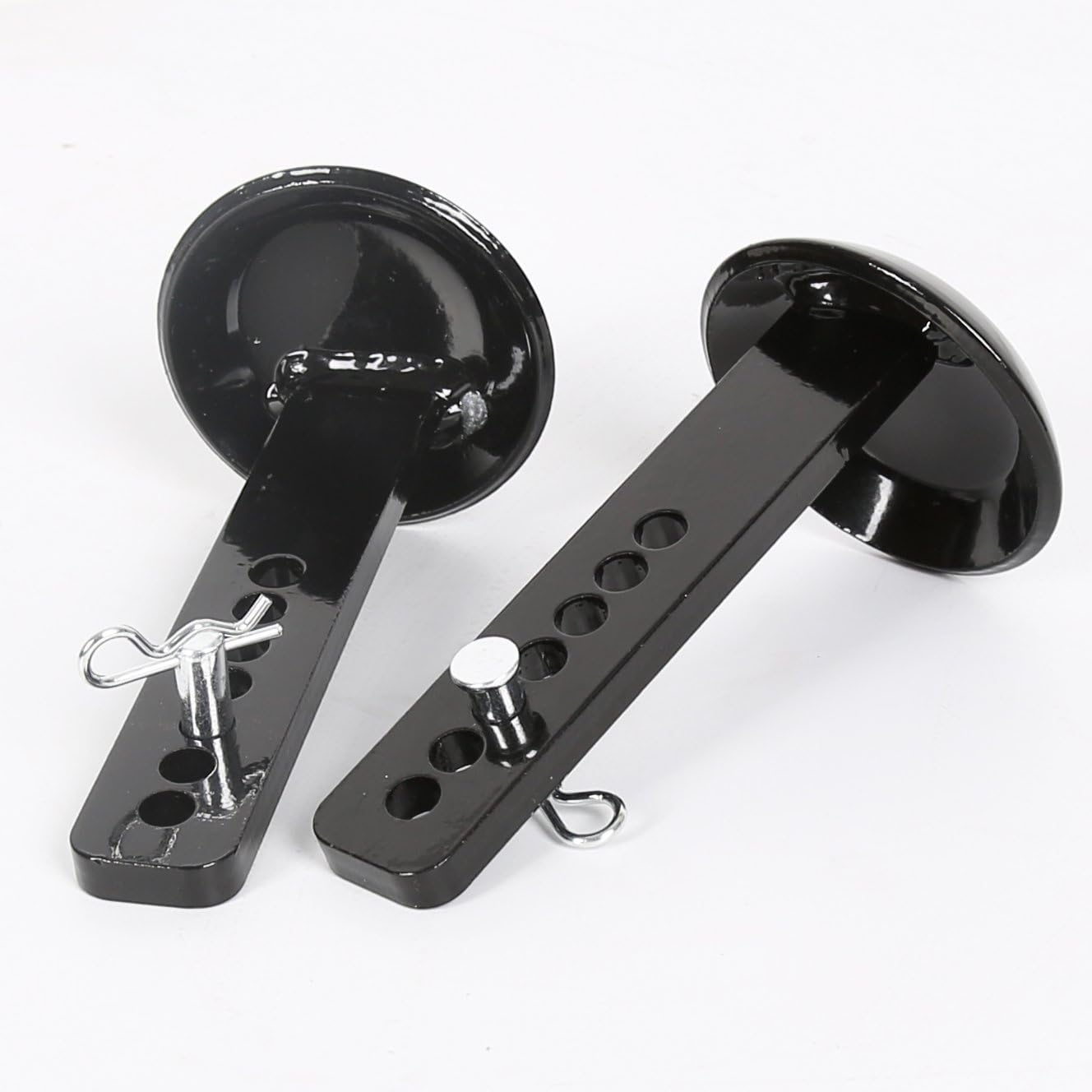 JMTAAT Pair of Heavy Duty Round Dome Snow Plow Shoe Skid Compatible with John Deere 3-1/2