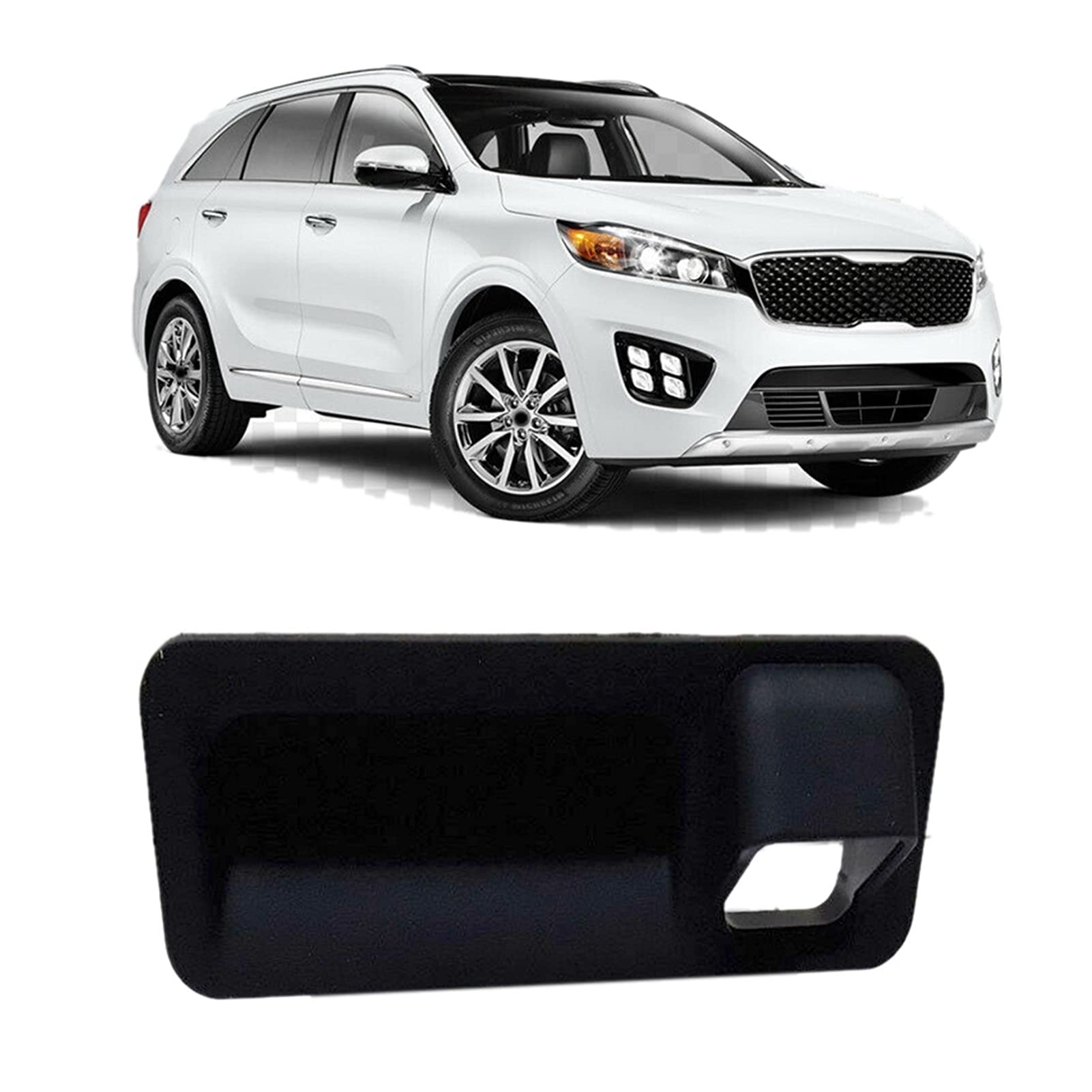 MEXWLOP Kofferraumentriegelung Für Kia Sorento 2015-2019 - Heckklappenschloss Schwarz