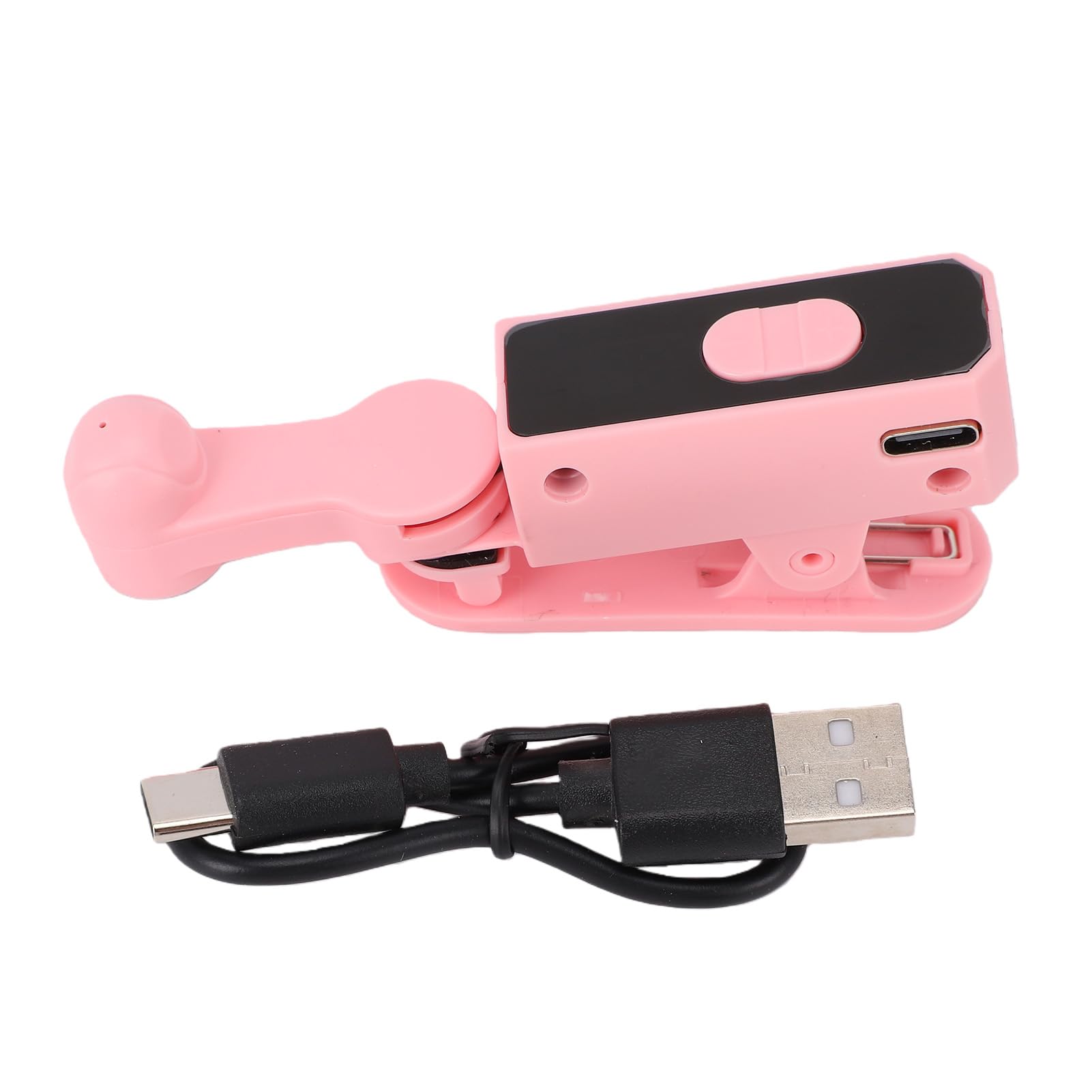 Dpofirs Clicker Automatique sans Fil pour Smartphone, Tapper Automatique D'écran de Téléphone Rechargeable, Clicker Continu Rapide pour Tiktok, Diffusions en Direct J'aime (Pink)