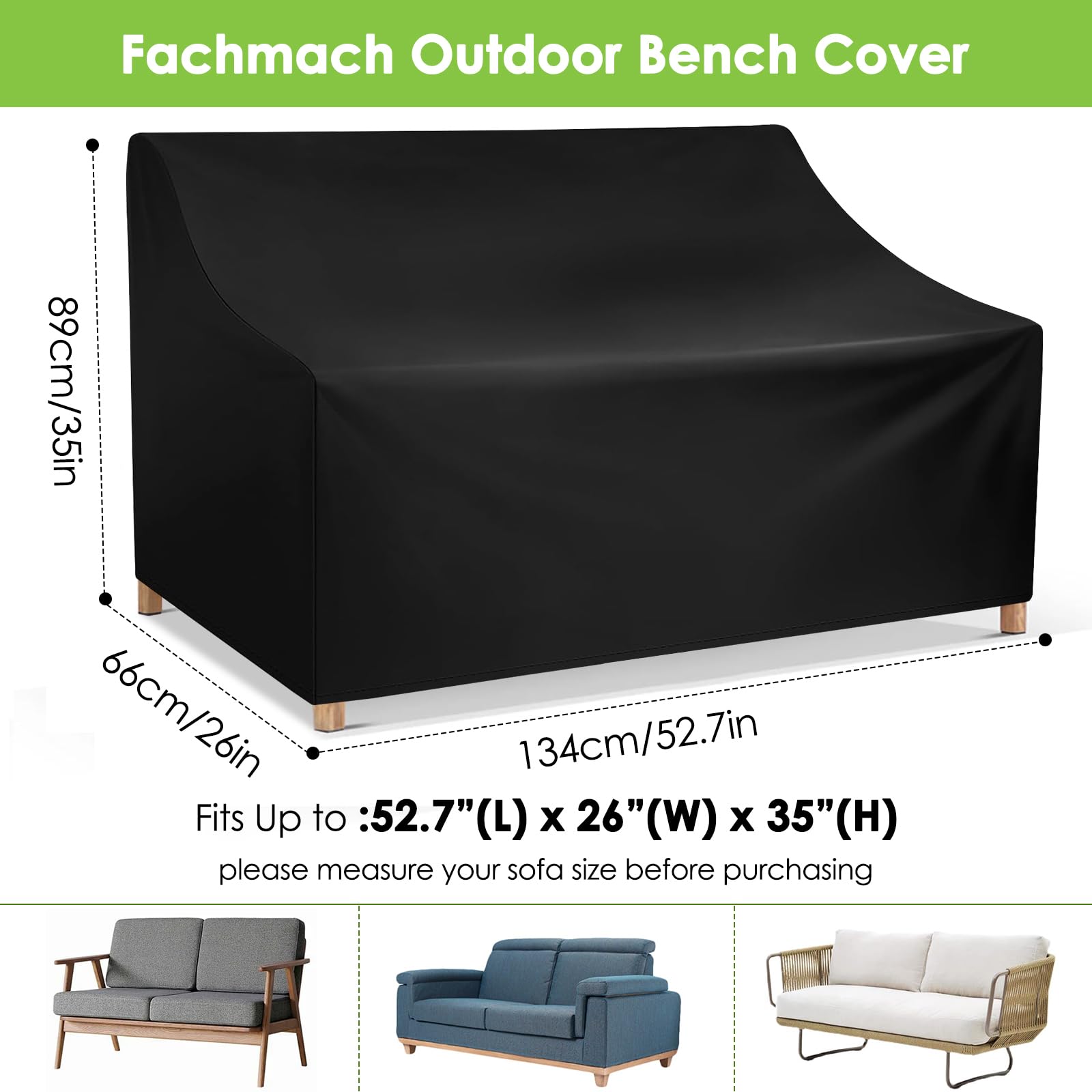 YMYNY Copertura Per Patio Super Large Per Tavolo Da Esterno, Sedie - Foto 3