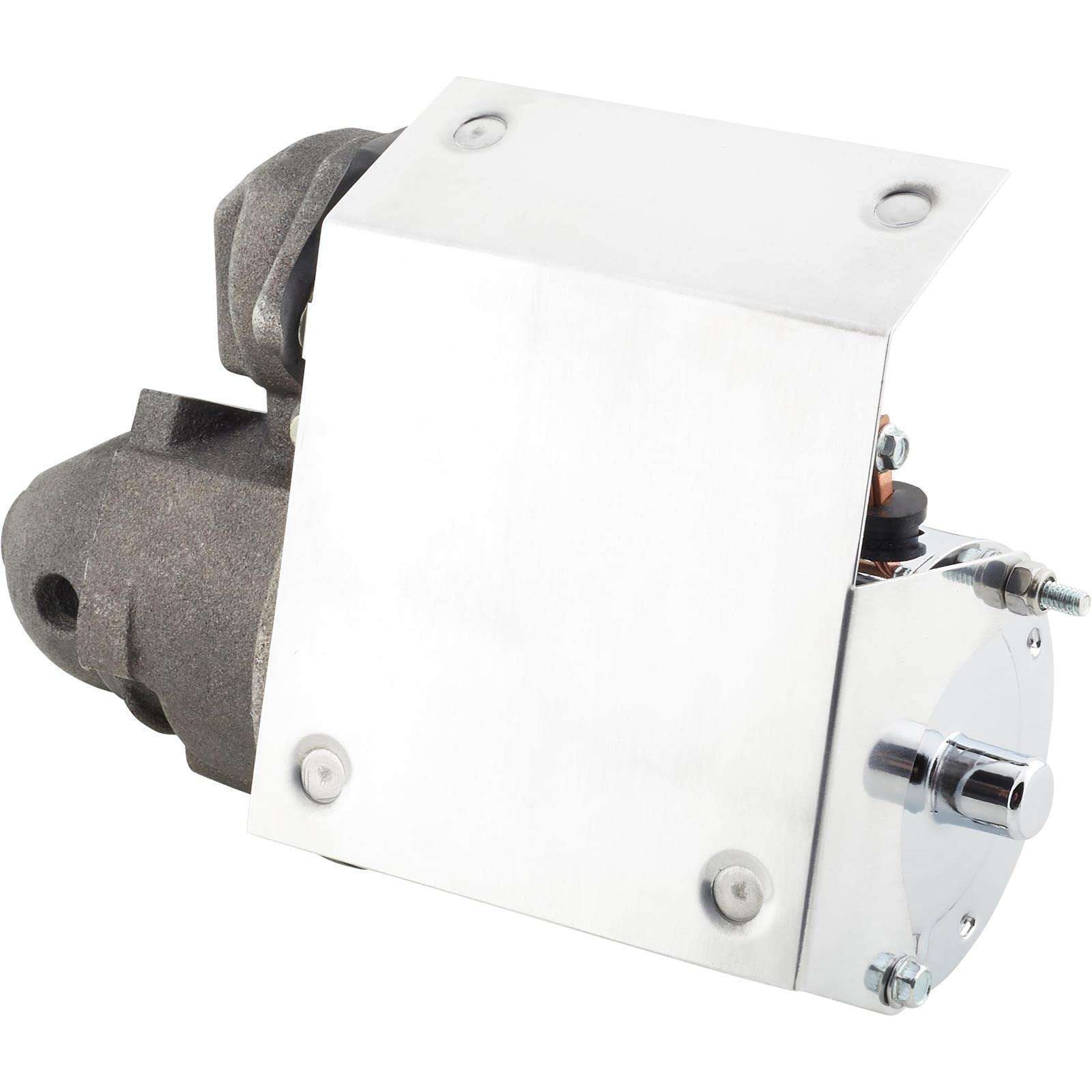 Amazon.com: Speedway Motors Raw Aluminum Heat Shield For Fits Chevy Starter  : Automotive