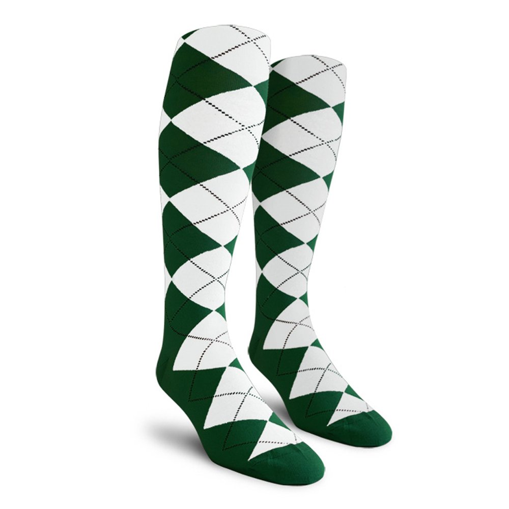 Golf Knickers Colorful Knee High Argyle Cotton Socks For Men Women and Youth (AA-ZZ)