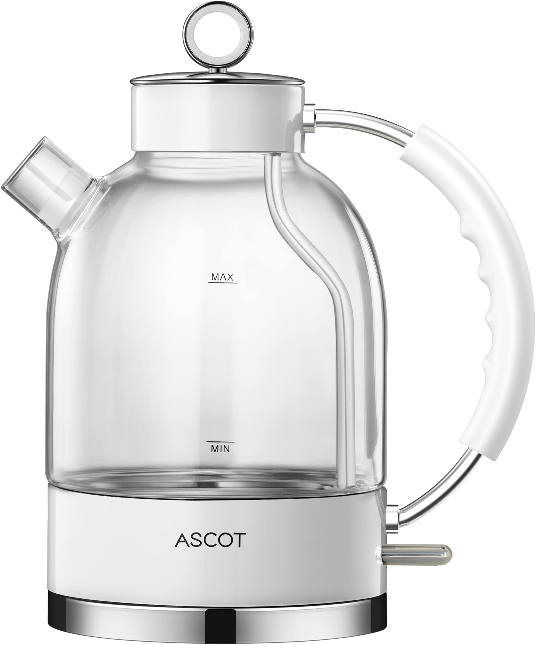 ASCOT Electric Kettle, Glass Electric Tea Kettle Gifts for Men/Women/Family 1...