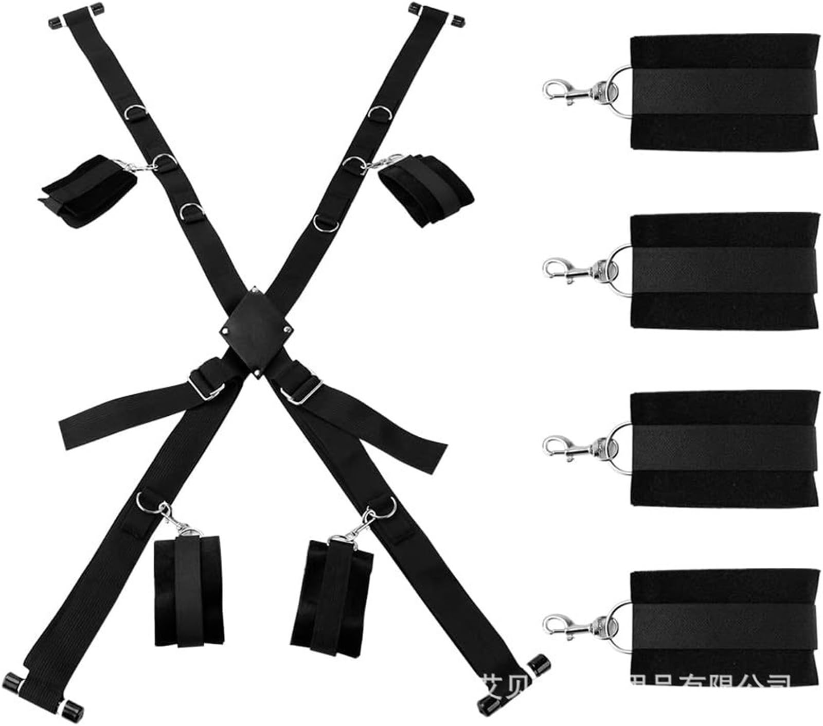 BDSM Türfessel Set Handschellen Fußfesseln Hände Fußfessel SM Bondage Türen Fessel Sexschaukel Liebesschaukel Sexbett Sexspielzeug