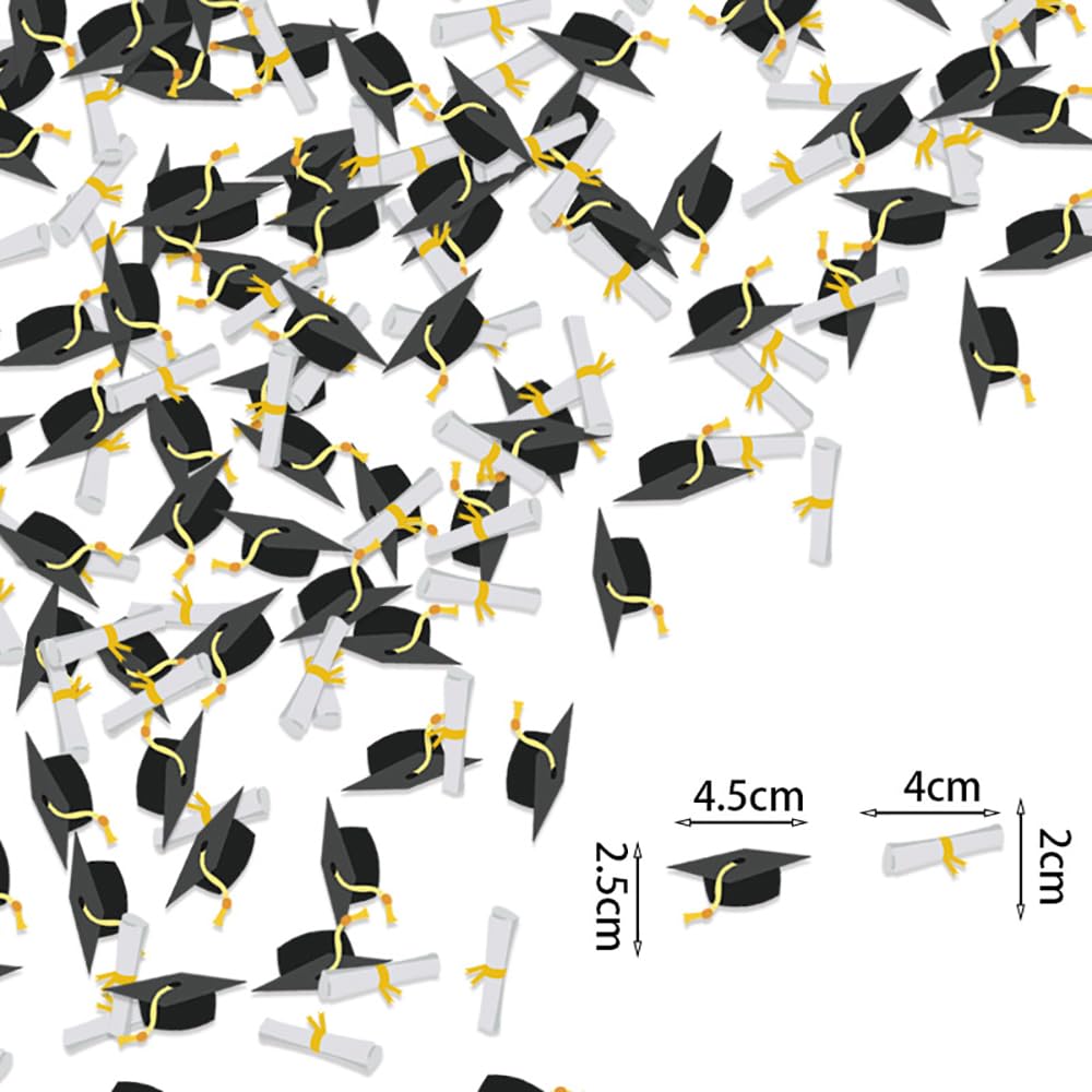 DHWEKU Lot De 100 Confettis Brillants Multicolores – Grand Sac D'écolier – Décoration De Table Pour La Rentrée Scolaire, La Rentrée Des Classes Pour Filles Et Garçons