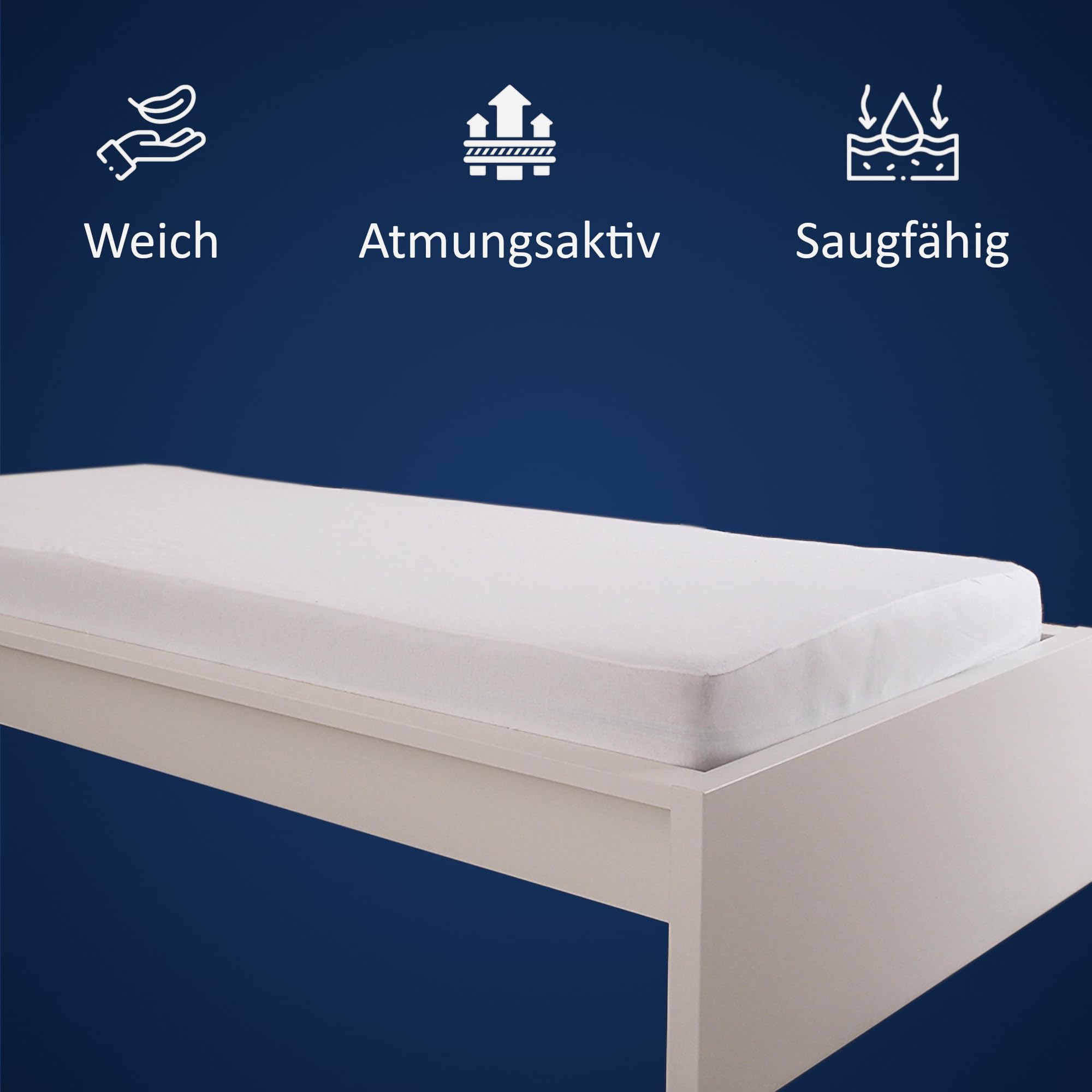 Matratzenschoner 160x200 cm Wasserdicht