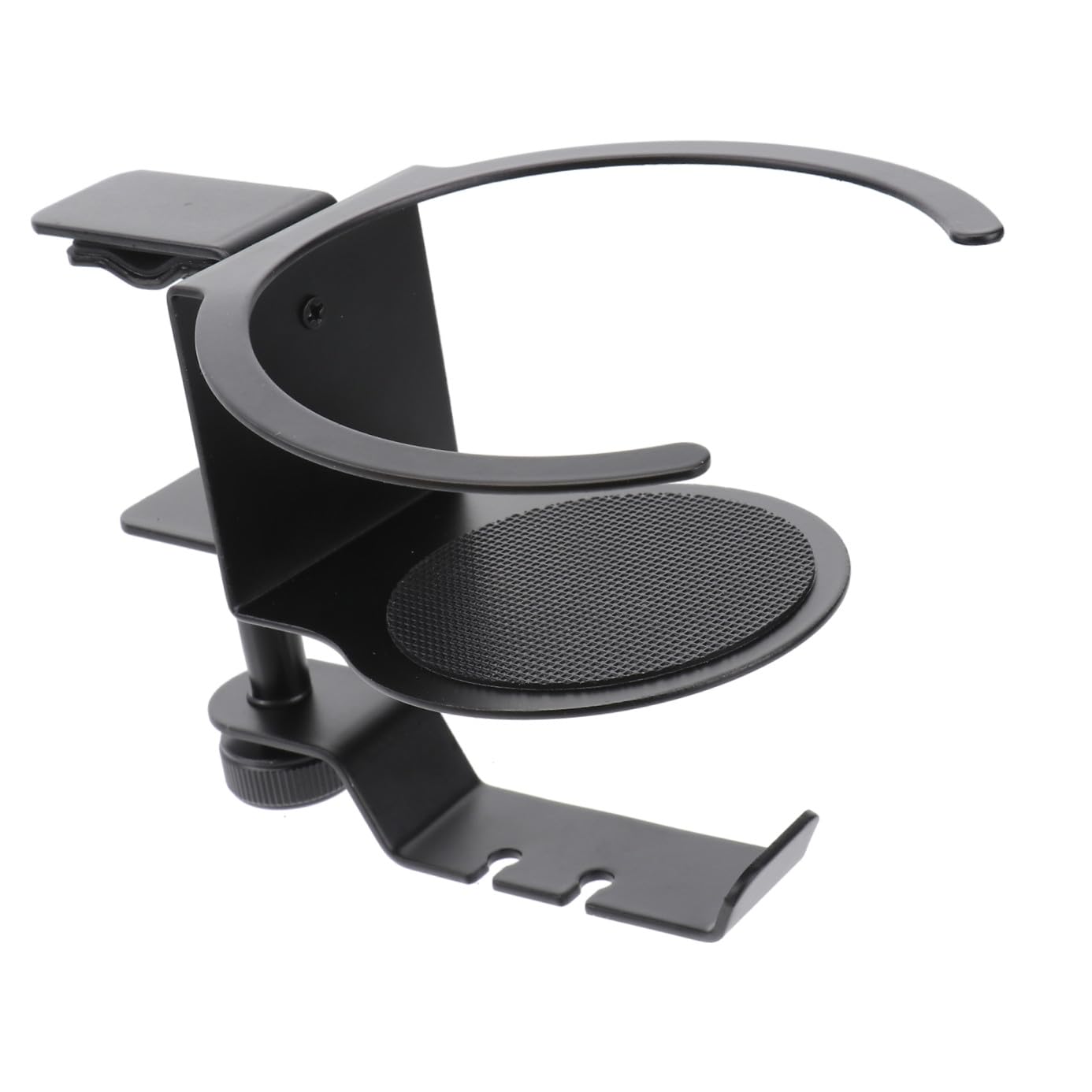 LABRIMP Supporto Per Cuffie in Portabicchieri Regolabile Per Scrivania Mobile Facile Installazione Utilizzo Per e Casa