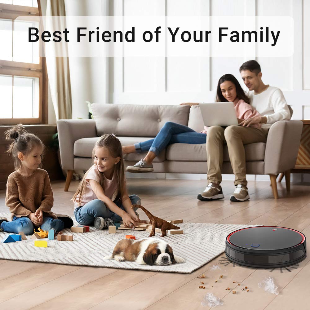 Lefant Robot Vacuum Cleaner with Mop, Robotic Vacuum, 2200Pa Suction