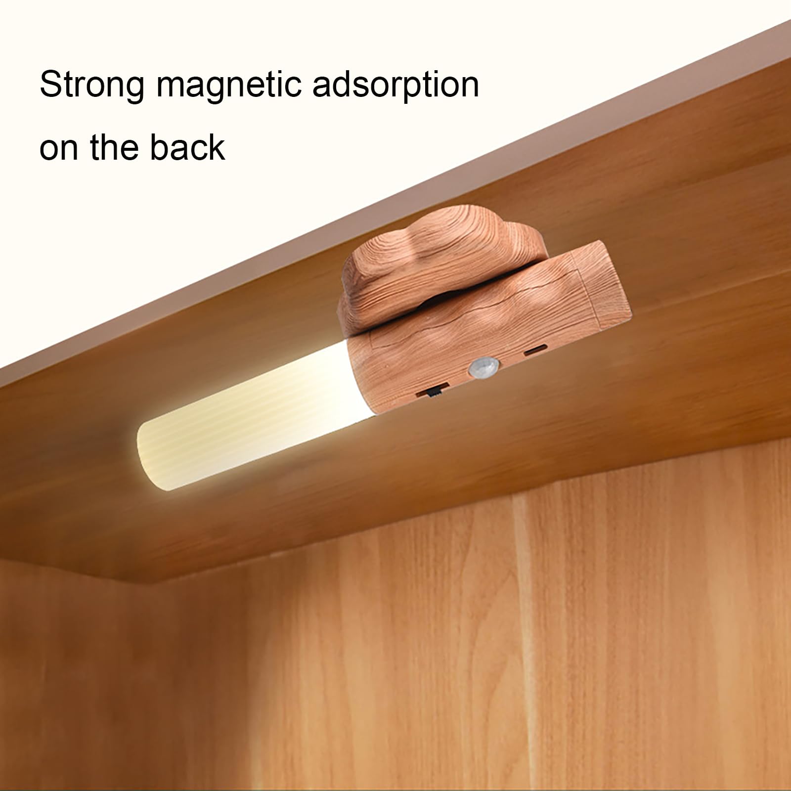 Aplique de Pared para Interiores, Recargable por USB, Regulable, LED de Noche, 3 en 1, lámpara de Pared inalámbrica, Sensor de Movimiento, Linterna de Pared para Dormitorio, pasil
