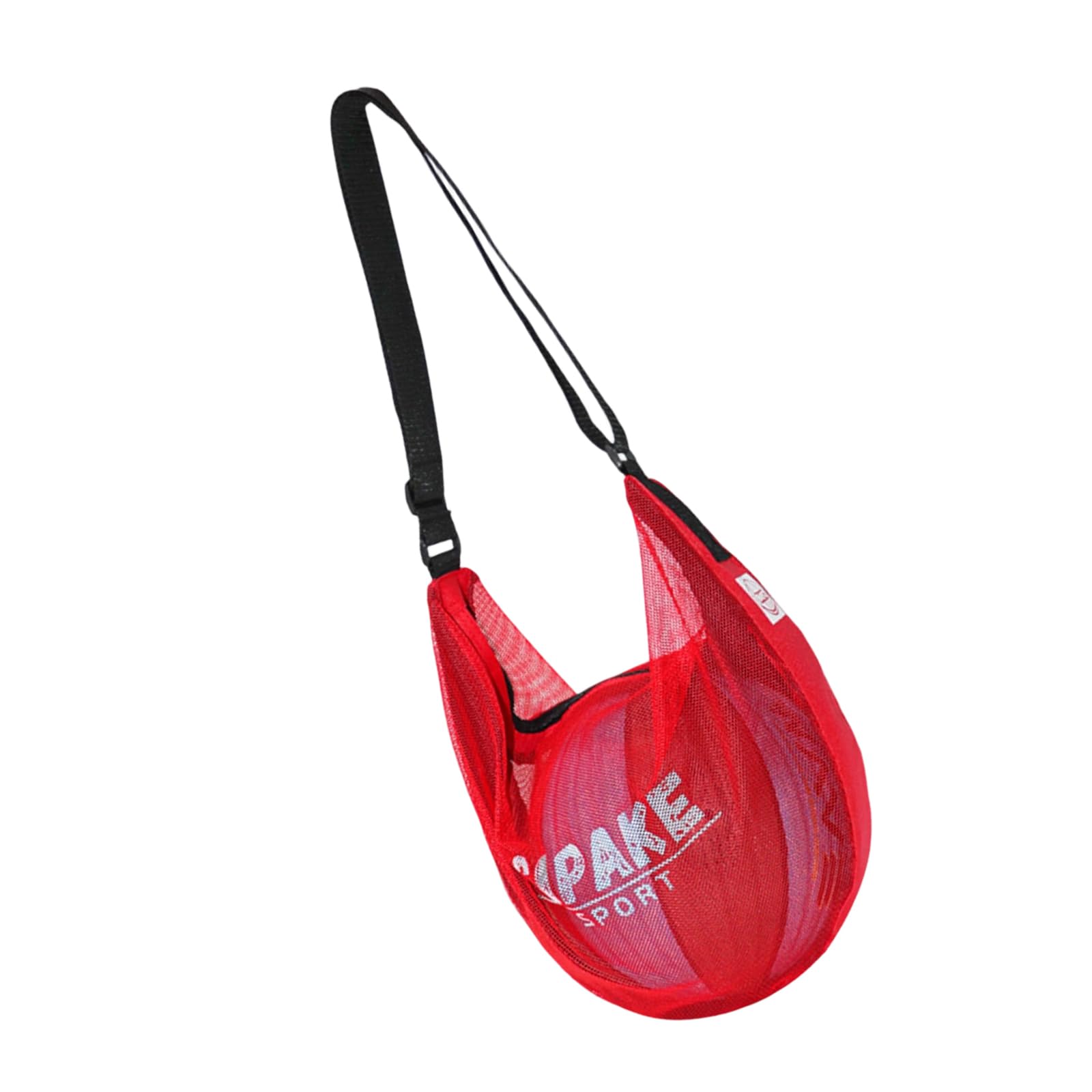 QIAOLIDA Basketball Carrying Bag With Multiple Compartment Adjustable Shoulder Strap Waterproof Nylon Crossbody Bag For Training