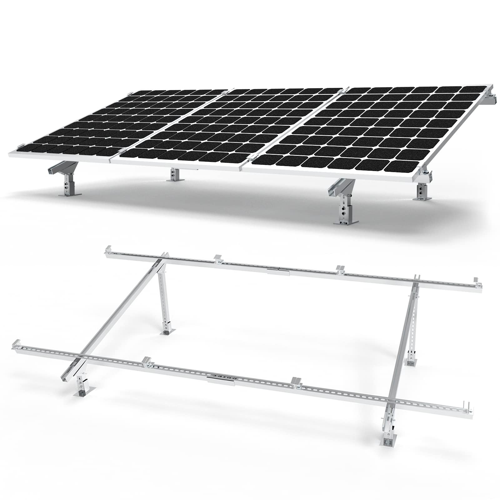 Buy Simmpatuu Adjustable Solar Panel Tilt Brackets, MultiPieces Solar