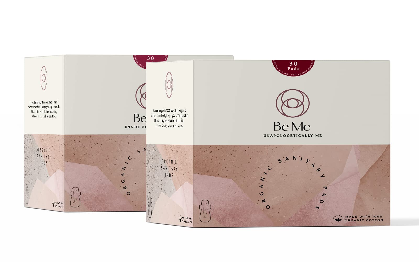Be Me - Sanitary Pads for Women - Flow Wise - With Brown Disposal Pouches, Rash Free, Biodegradable, Anti Bacterial Napkin (Regular, Large & Extra Large - Pack of 60 Pads) (B0BGLBN1TR) Amazon Price History, Amazon Price Tracker